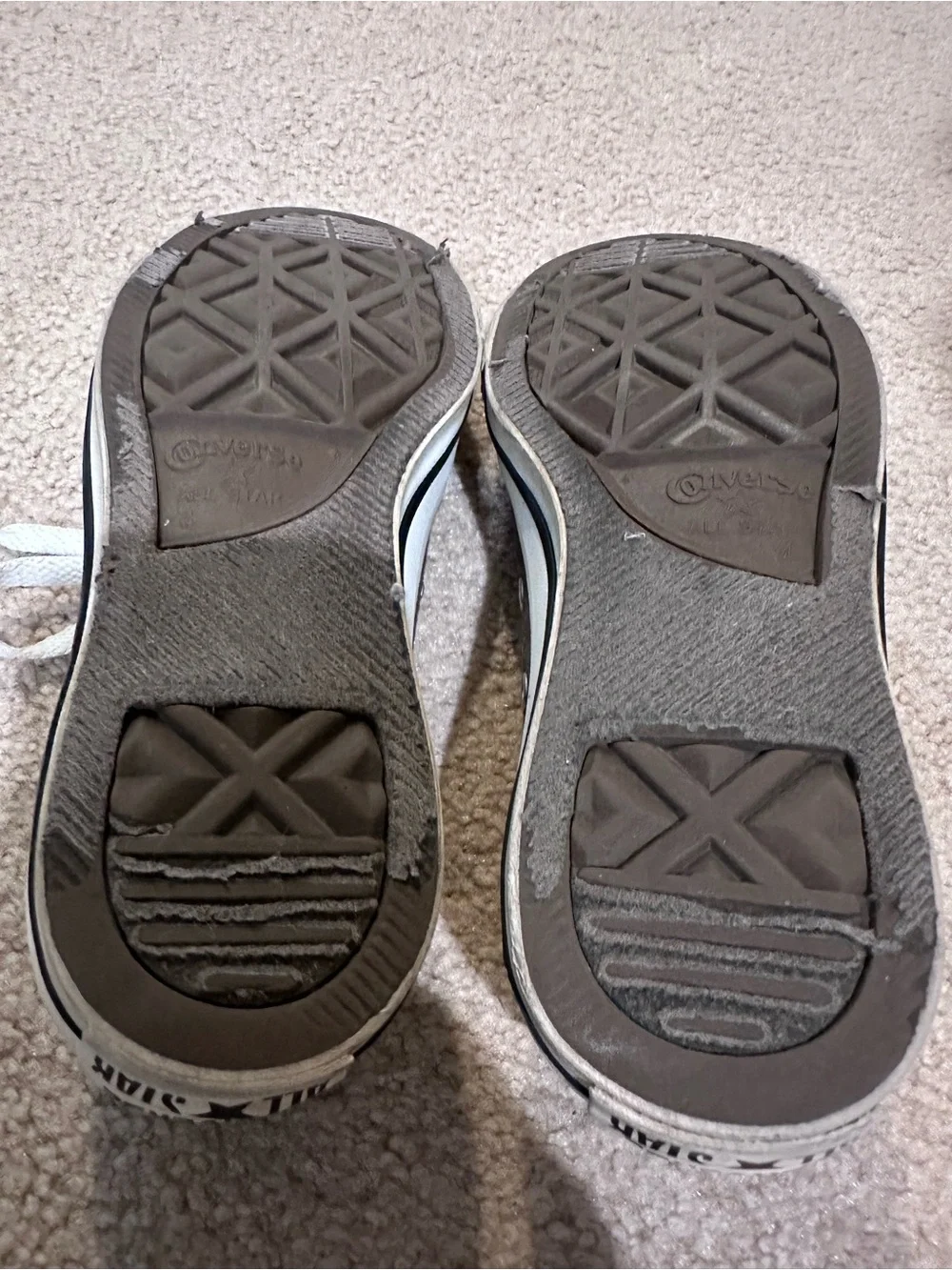Classic Converse Canvas Sneakers in Grey - Lace-Up Casual Shoes - Picture 5 of 6